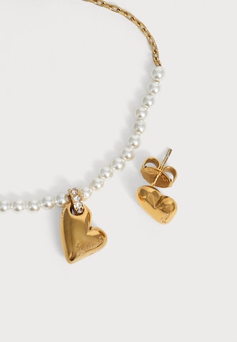GUESS Σετ κοσμημάτων 'GOLDEN LOVE' σε χρυσό