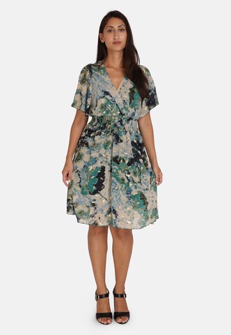 Robe d’été Elara en beige : devant