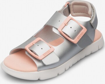 CAMPER Sandals in Silver: front