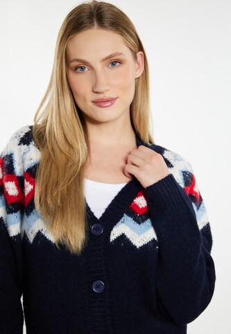 DreiMaster Maritim Knit cardigan in Blue