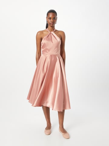 Laona Dress in Pink: front