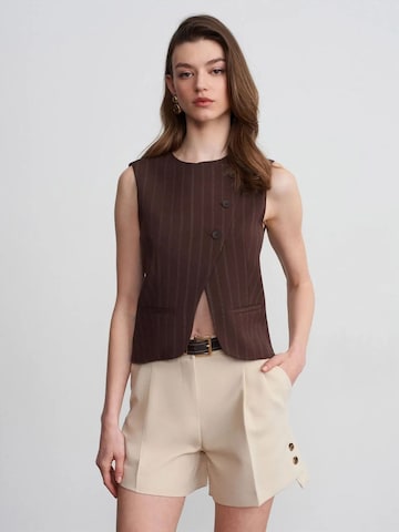 Dilvin Regular Pants in Beige