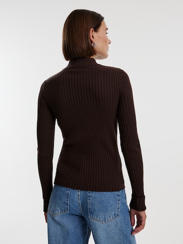 Pull-over 'JANNICE' EDITED en marron