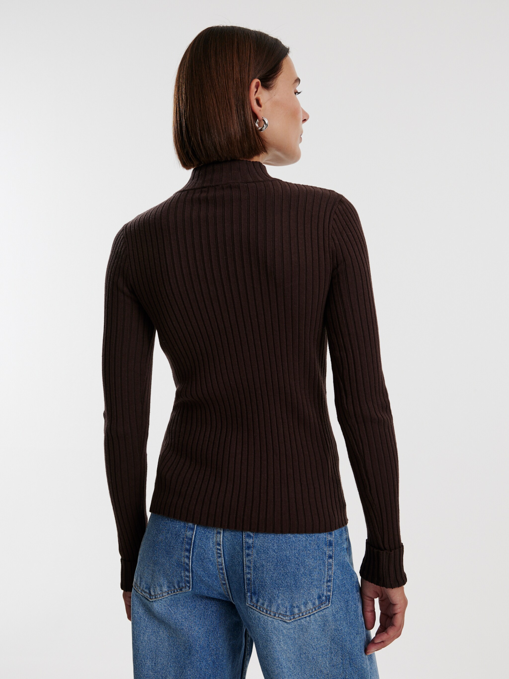 EDITED Producten Trui 'JANNICE' Bruin