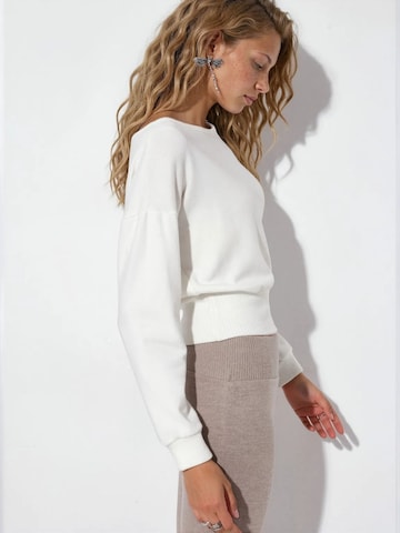 Sweat-shirt Busem en blanc