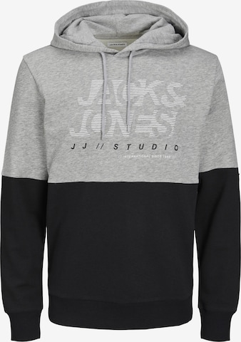 JACK & JONES Sweatshirt 'MARCO' in Grijs: voorkant