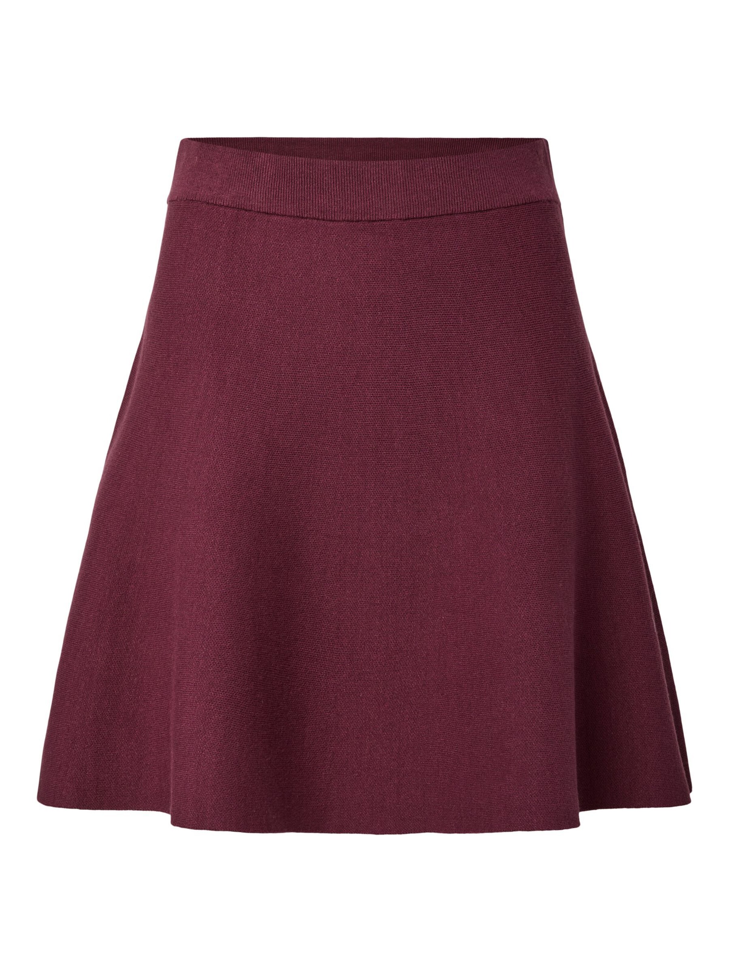 YAS Skirt in Brown: front