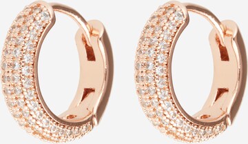 Boucles d'oreilles Kate Spade en or : devant