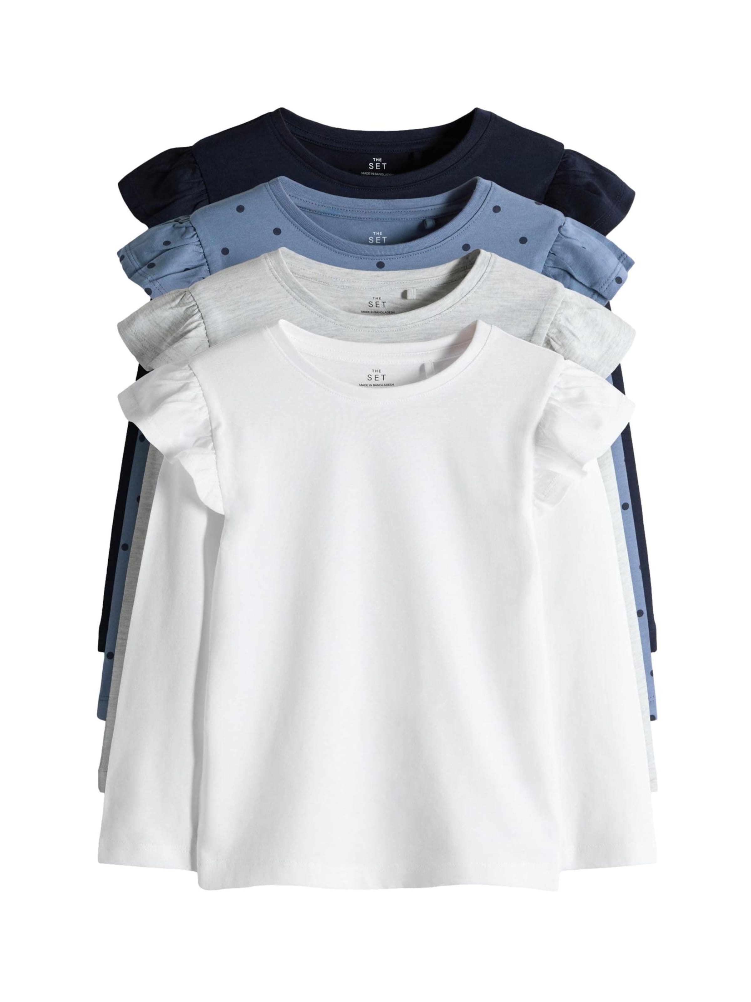 The Set - Camiseta en azul: frente