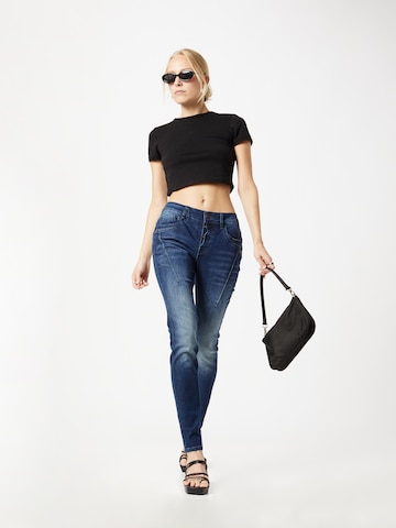 Gang Skinny Jeans in Blau