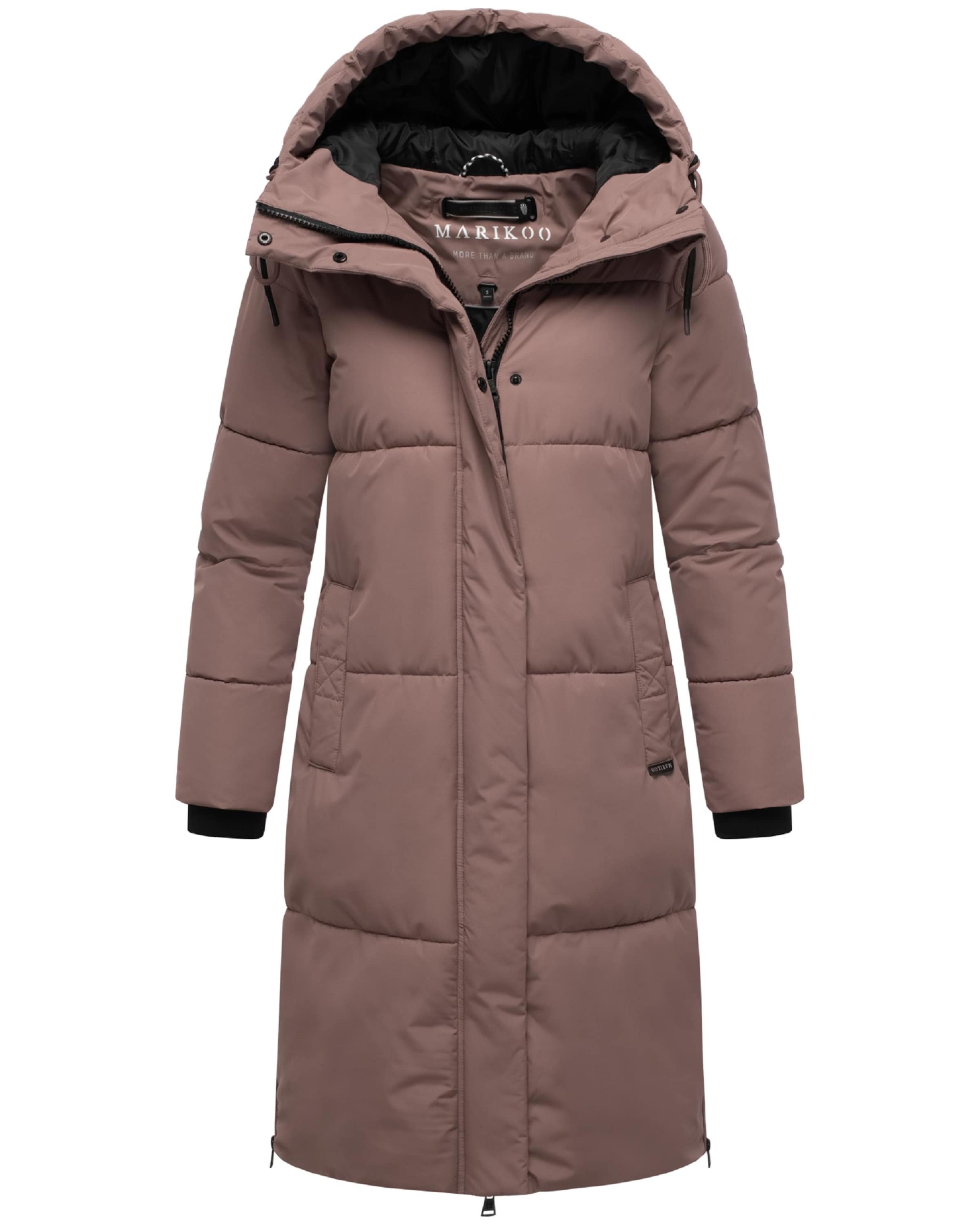 MARIKOO Зимнее пальто 'Michikoo XVI' в Лиловый: спереди