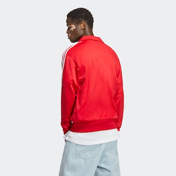 ADIDAS ORIGINALS Sweatjacke 'Adicolor Classics Firebird' in Rot