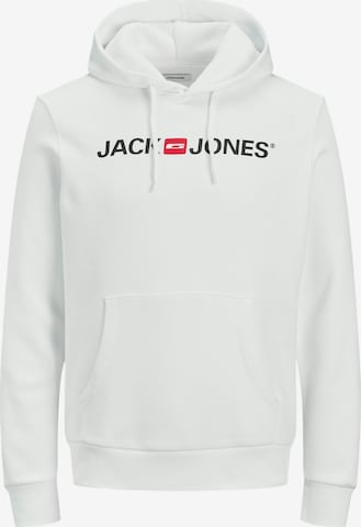 JACK & JONES Sweatshirt 'Corp' in Weiß: Vorderseite