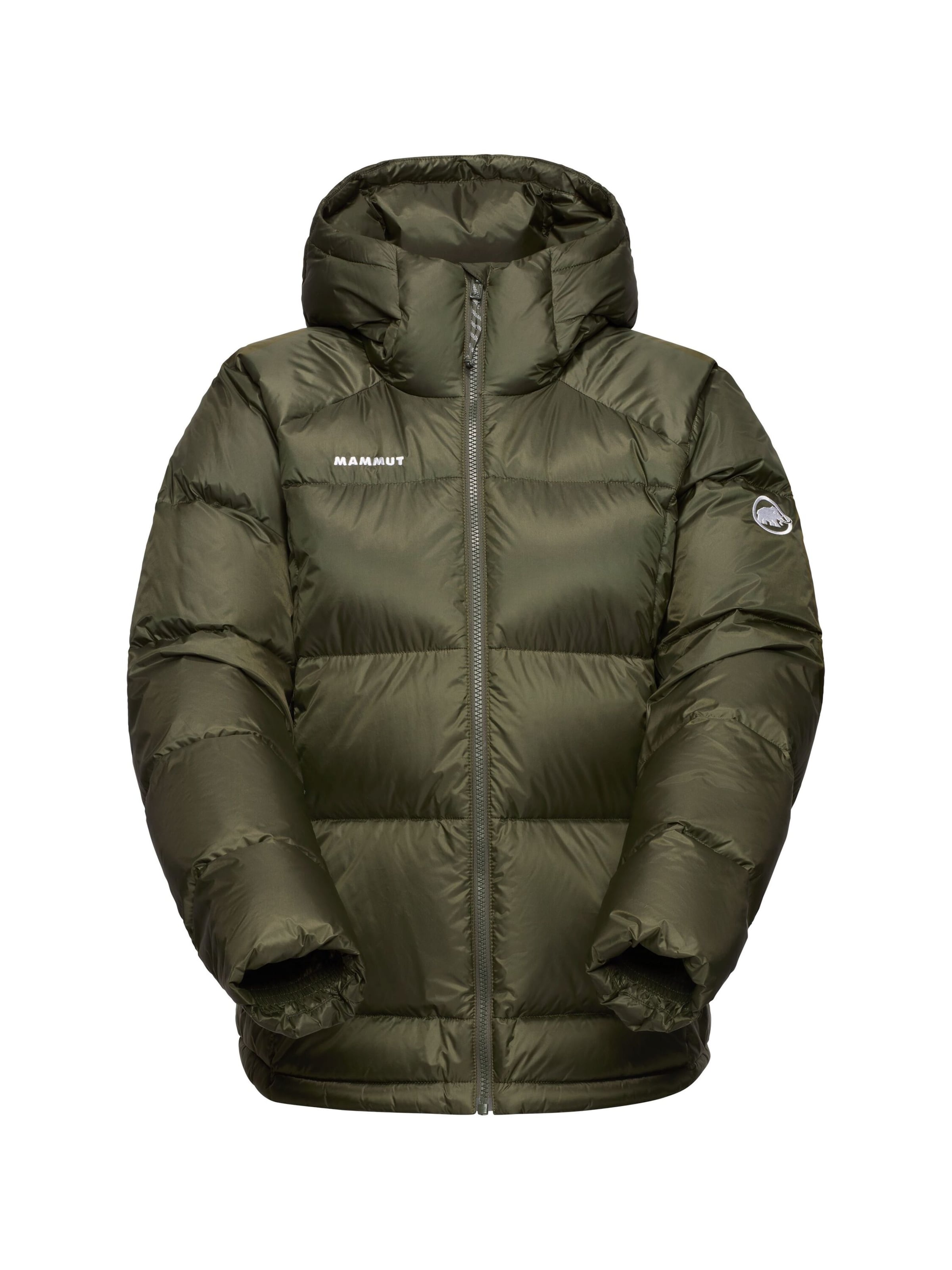 MAMMUT Outdoor Jacket in Green: front