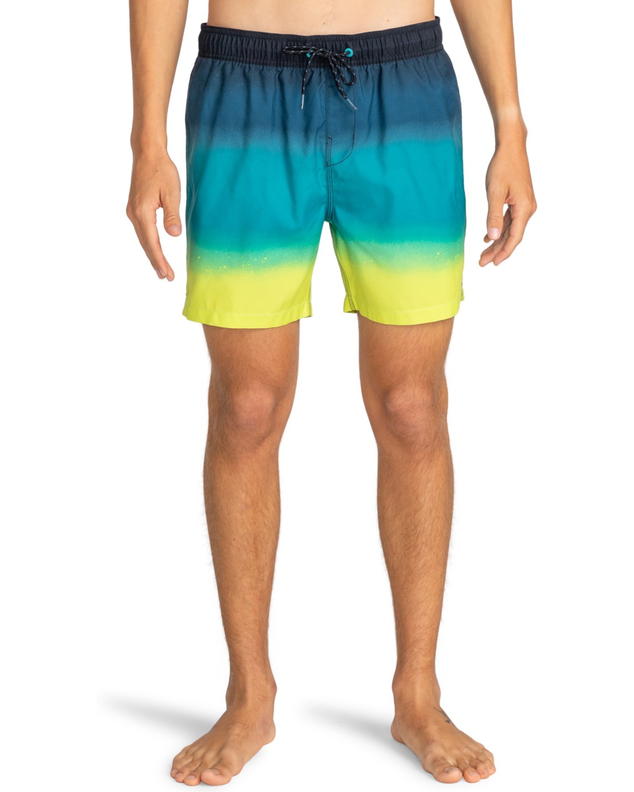 BILLABONG Zwemshorts 'All Day Fade 16' in Zwart: voorkant
