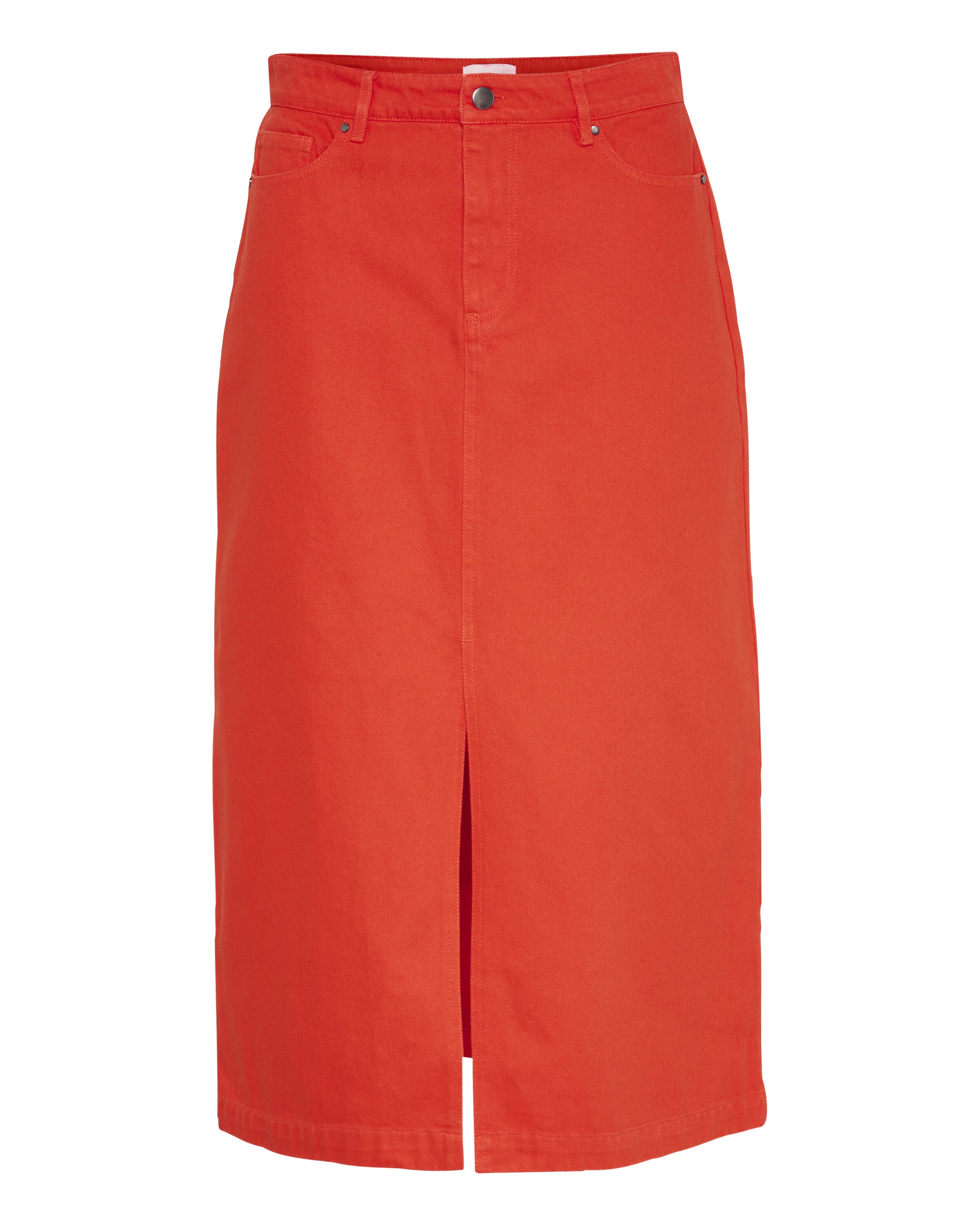SAINT TROPEZ Rok 'Ilu' in Rood: voorkant