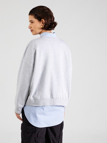 Noisy May Curve Sweatshirt in Grey