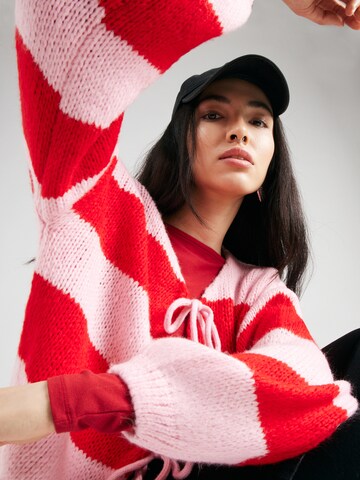 Hailys Kardigan w kolorze czerwony