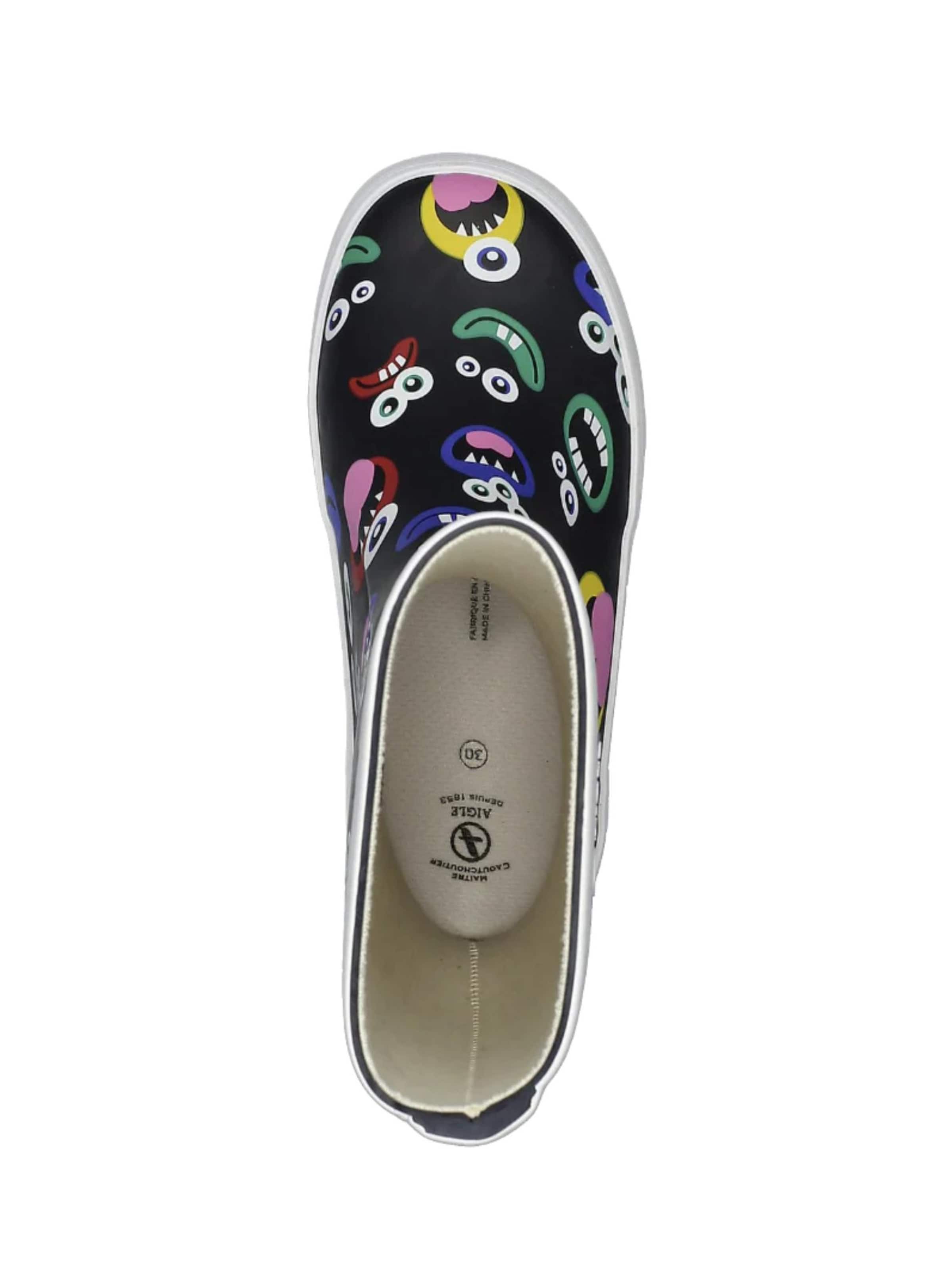 Stivale di gomma 'LOLLY POP THEME' di AIGLE in nero