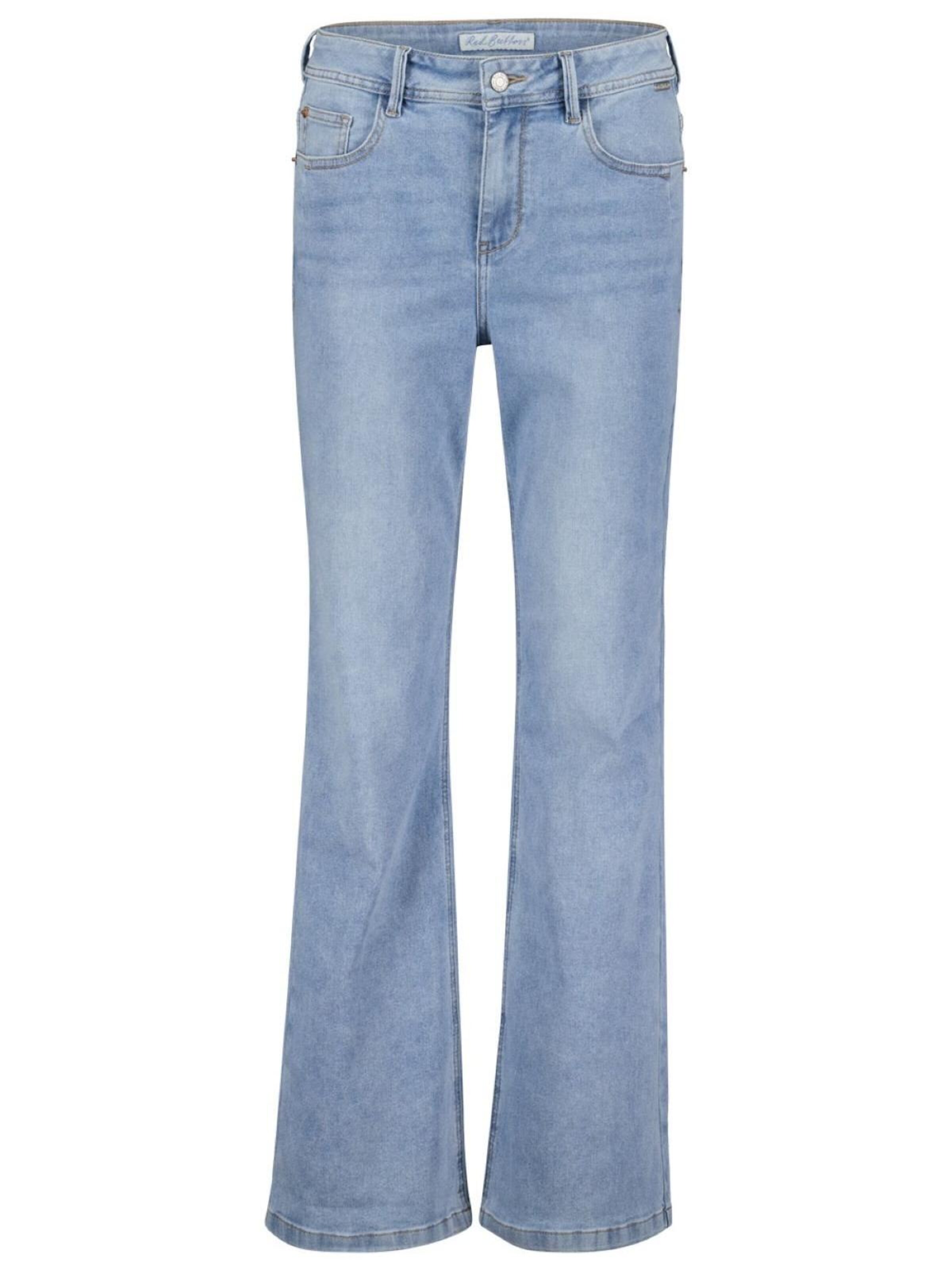 Red Button Regular Jeans 'Red Button Colette bleach L31' in Blauw: voorkant