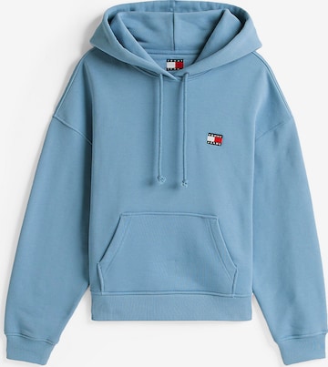 Tommy Jeans Sweatshirt in Blauw: voorkant