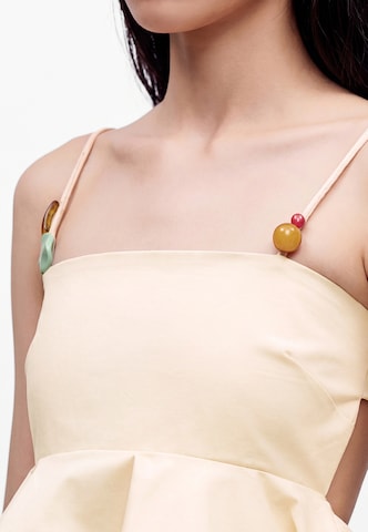 TOPSHOP Топ 'TSMINA SL TOP WVN' в бежово