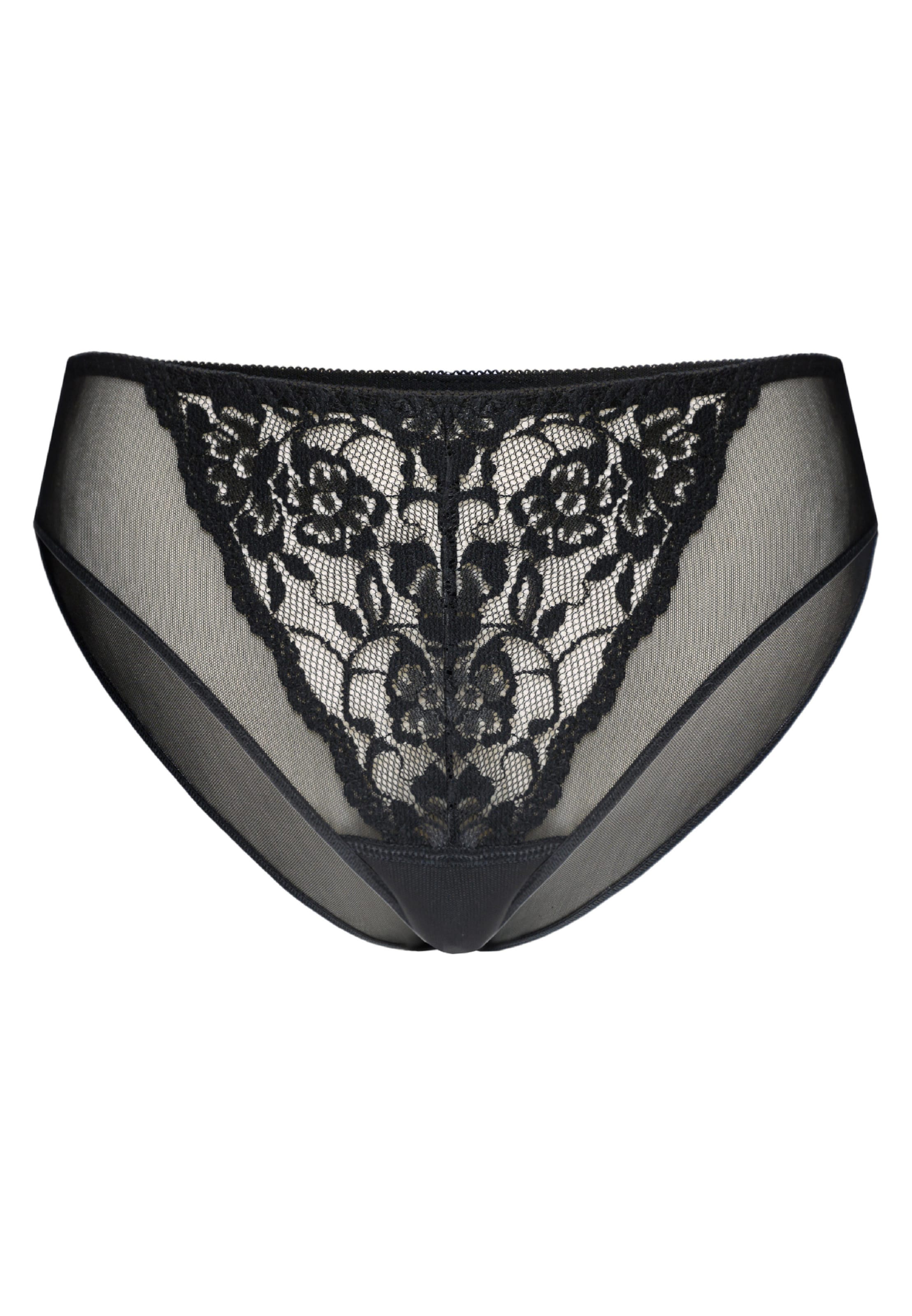 TEYLI Panty 'Glamour' in Black: front
