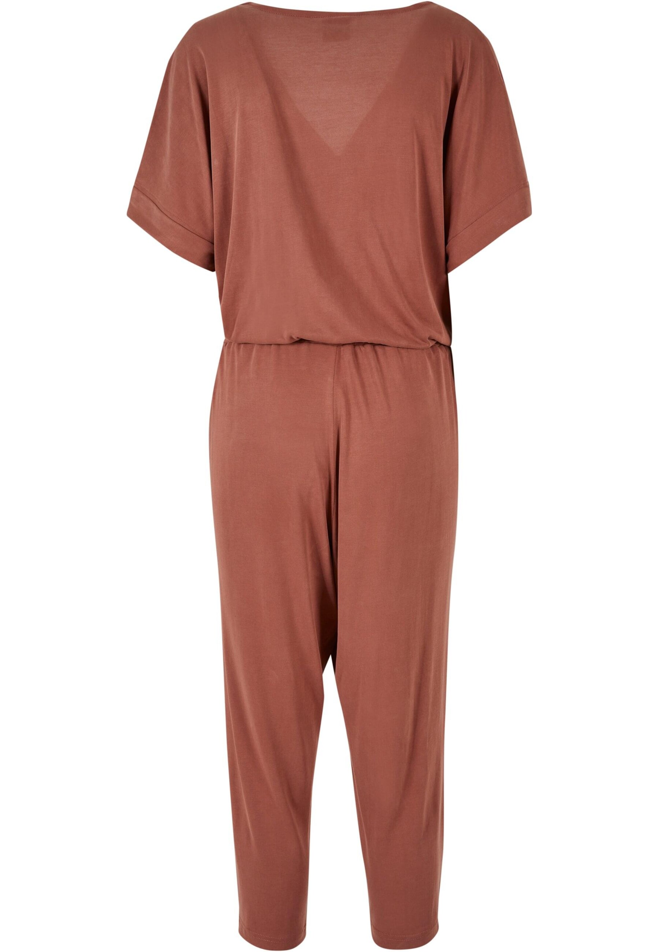 Urban Classics Jumpsuit in Brown