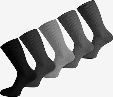 normani Socks in Grey: front