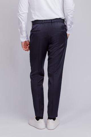 BOSS Regular Pleated Pants 'H-Genius' in Black