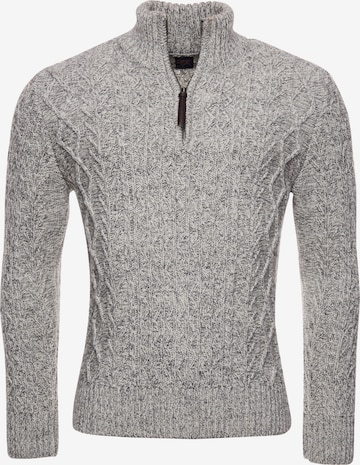 Superdry Pullover 'Jacob' in Grau: predná strana