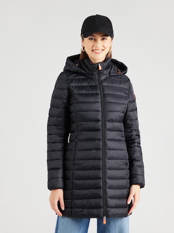 Manteau mi-saison 'CAROL' SAVE THE DUCK en noir : devant