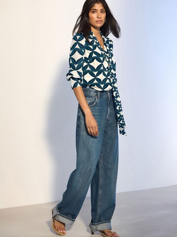 Chemisier Next en blanc