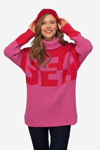 LAURASØN Sweater in Pink: front