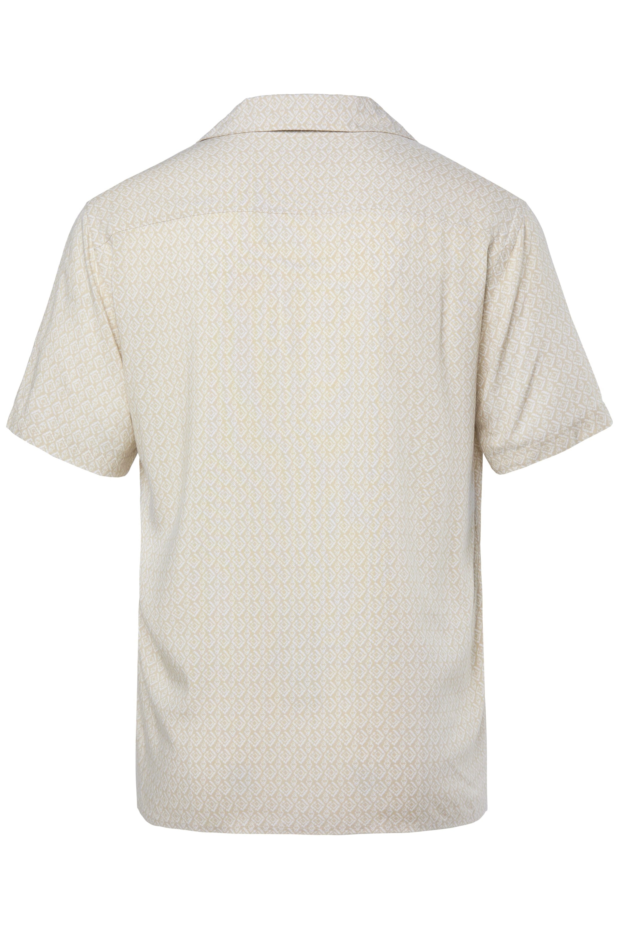 Men Plus Regular fit Overhemd in Beige