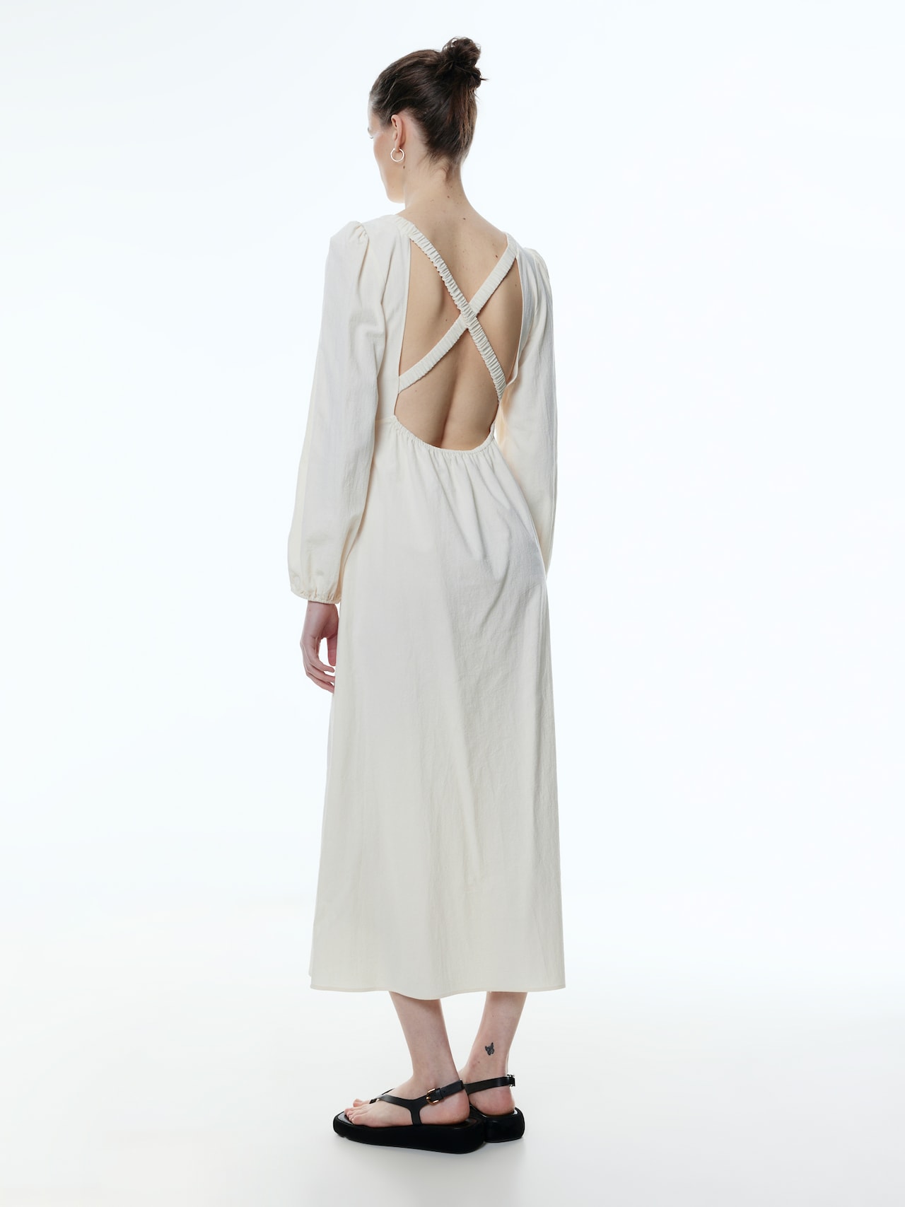 EDITED Jurk 'Valja' Beige