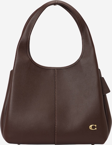 Sac bandoulière 'Lana' COACH en marron : devant