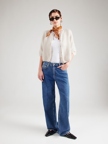 Noella Gebreid vest 'Johanna' in Beige