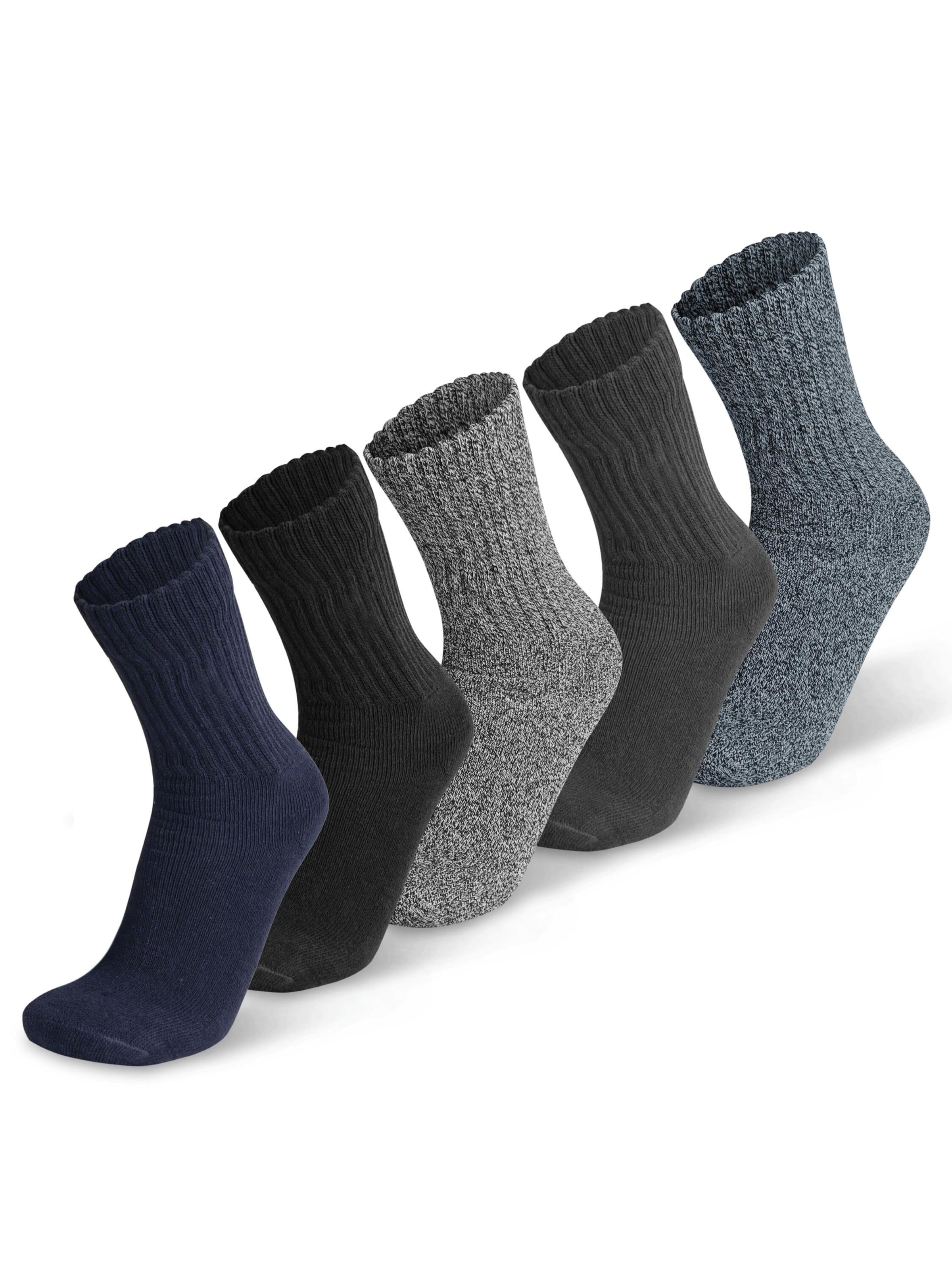 Chaussettes de sport ' Extrem ' normani en bleu : devant