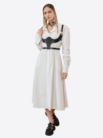 Haute Cuir - Cinturón 'Saria Underbust Harness' en negro