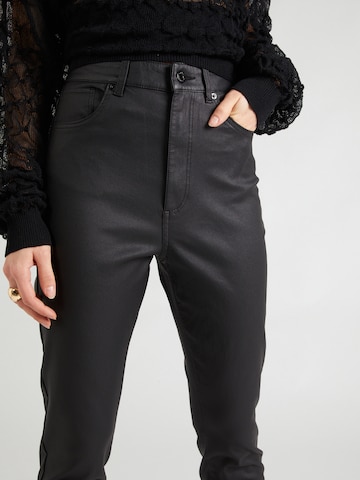 QS Slim fit Trousers 'Sadie' in Black