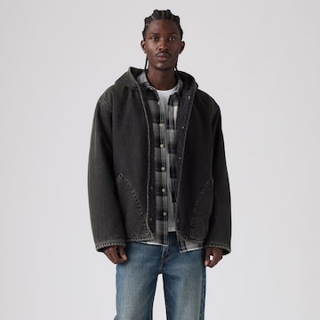 LEVI'S ® Between-season jacket 'DECK' in Black: front