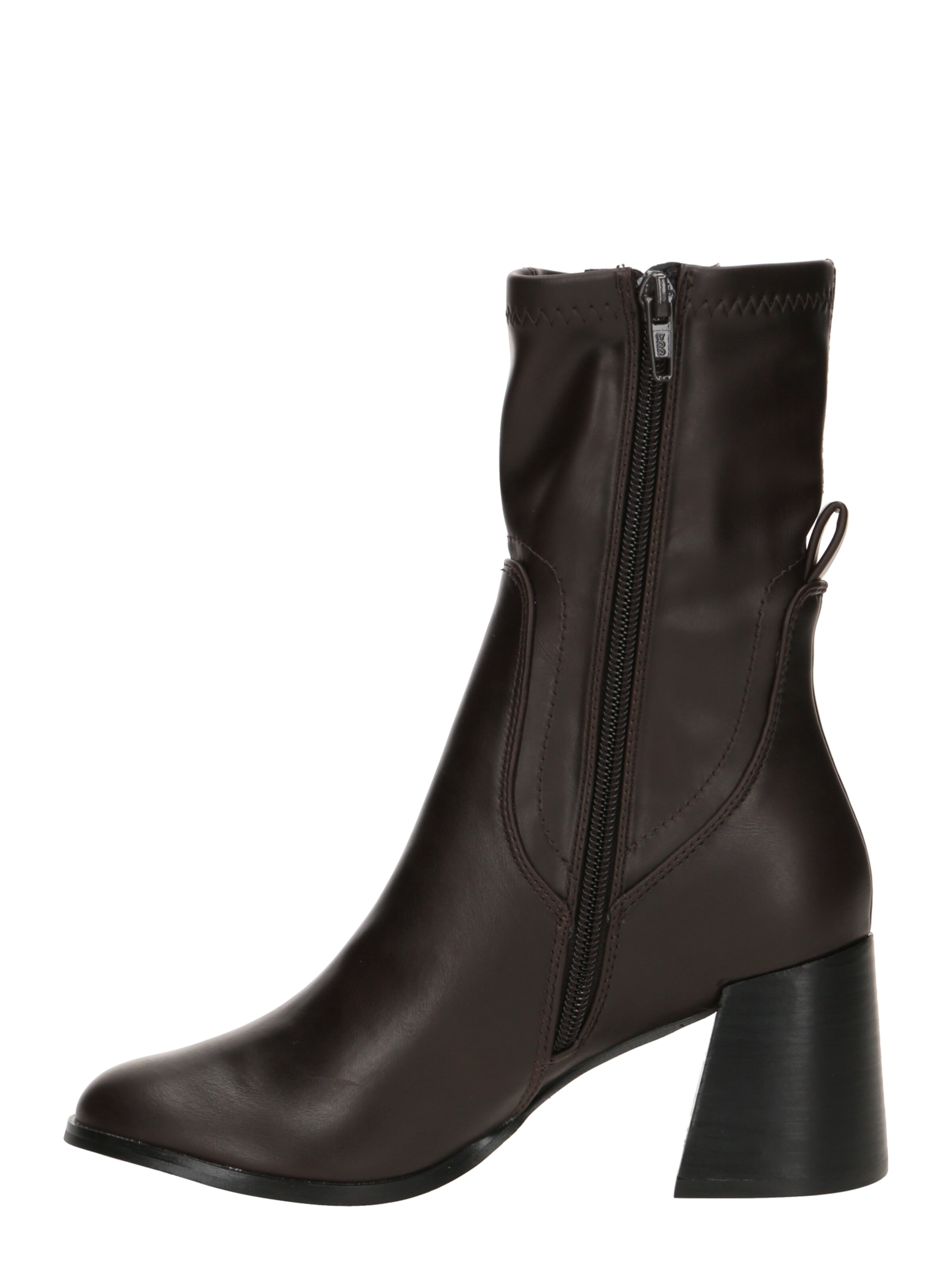 TOPSHOP - Botim 'Penny' em castanho