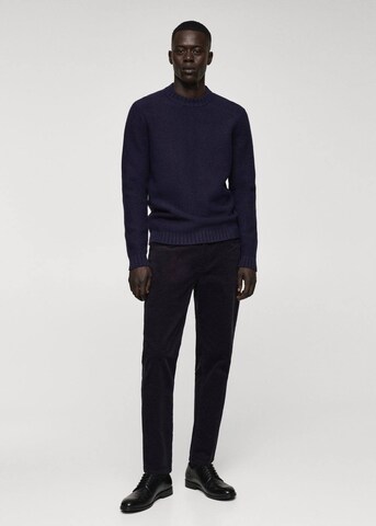 MANGO MAN Slim fit Pants 'perseo' in Blue