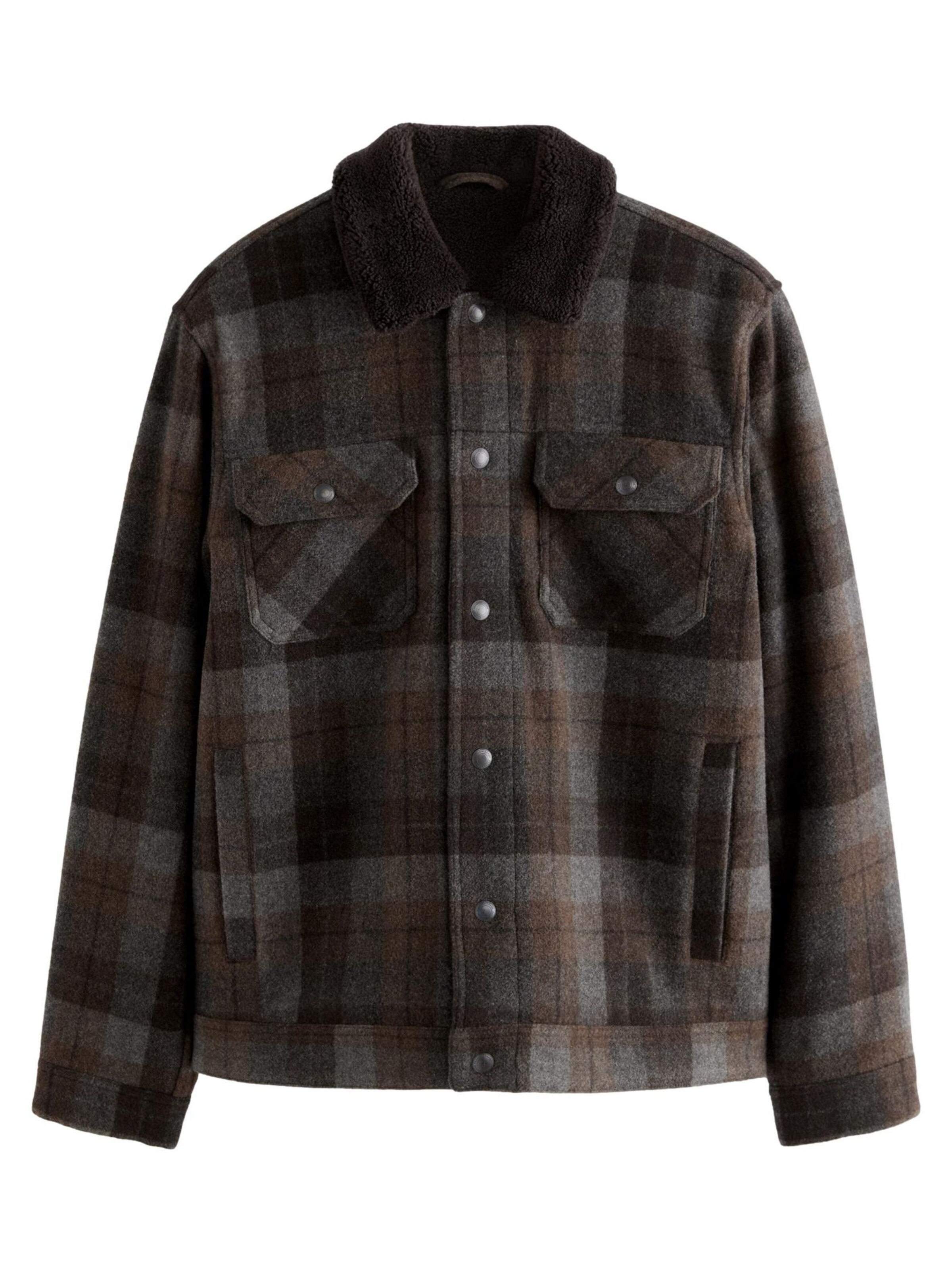 Next Jacke in Braun: Vorderseite