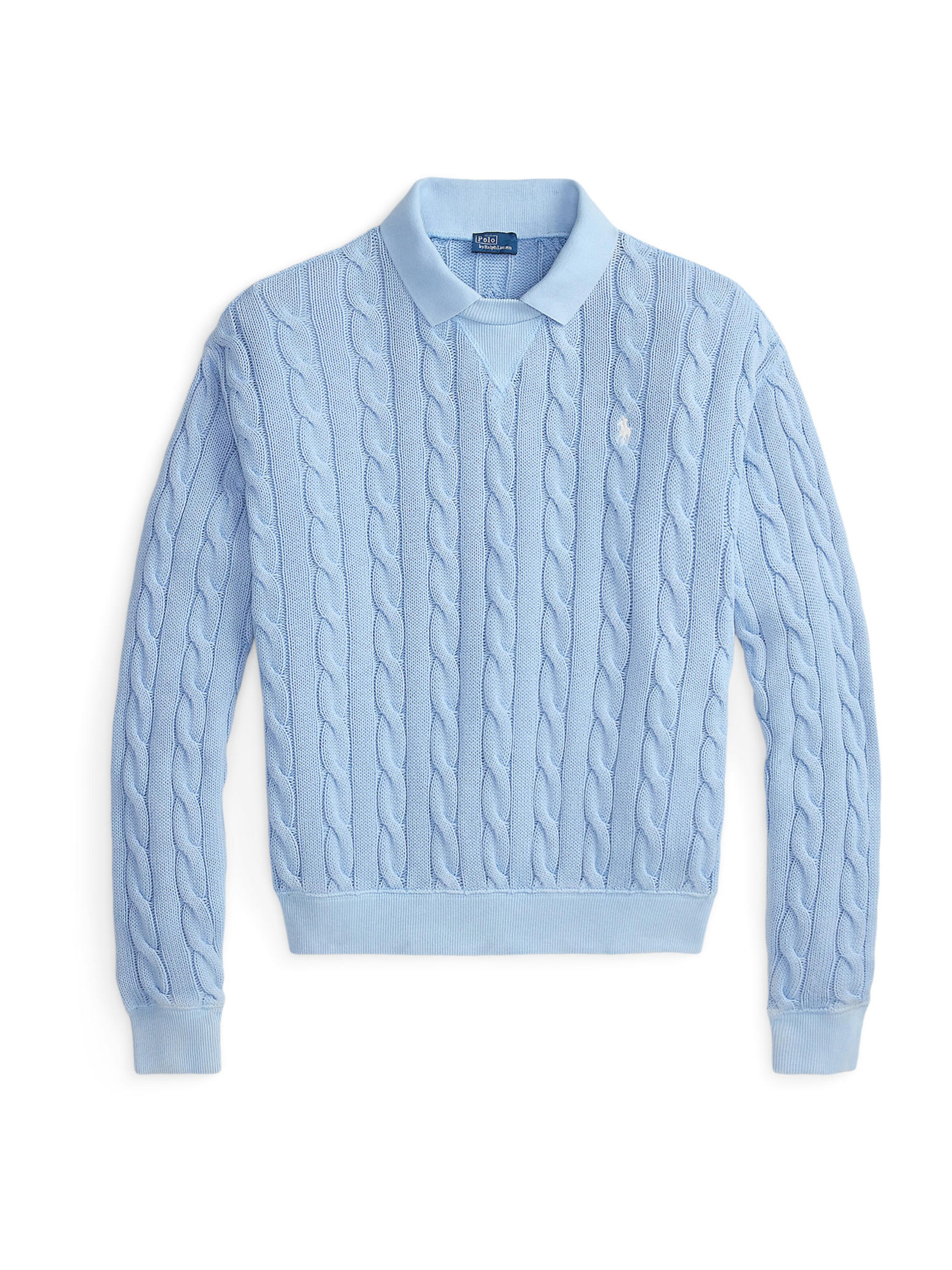 Polo Ralph Lauren Pulover | modra barva: sprednja stran