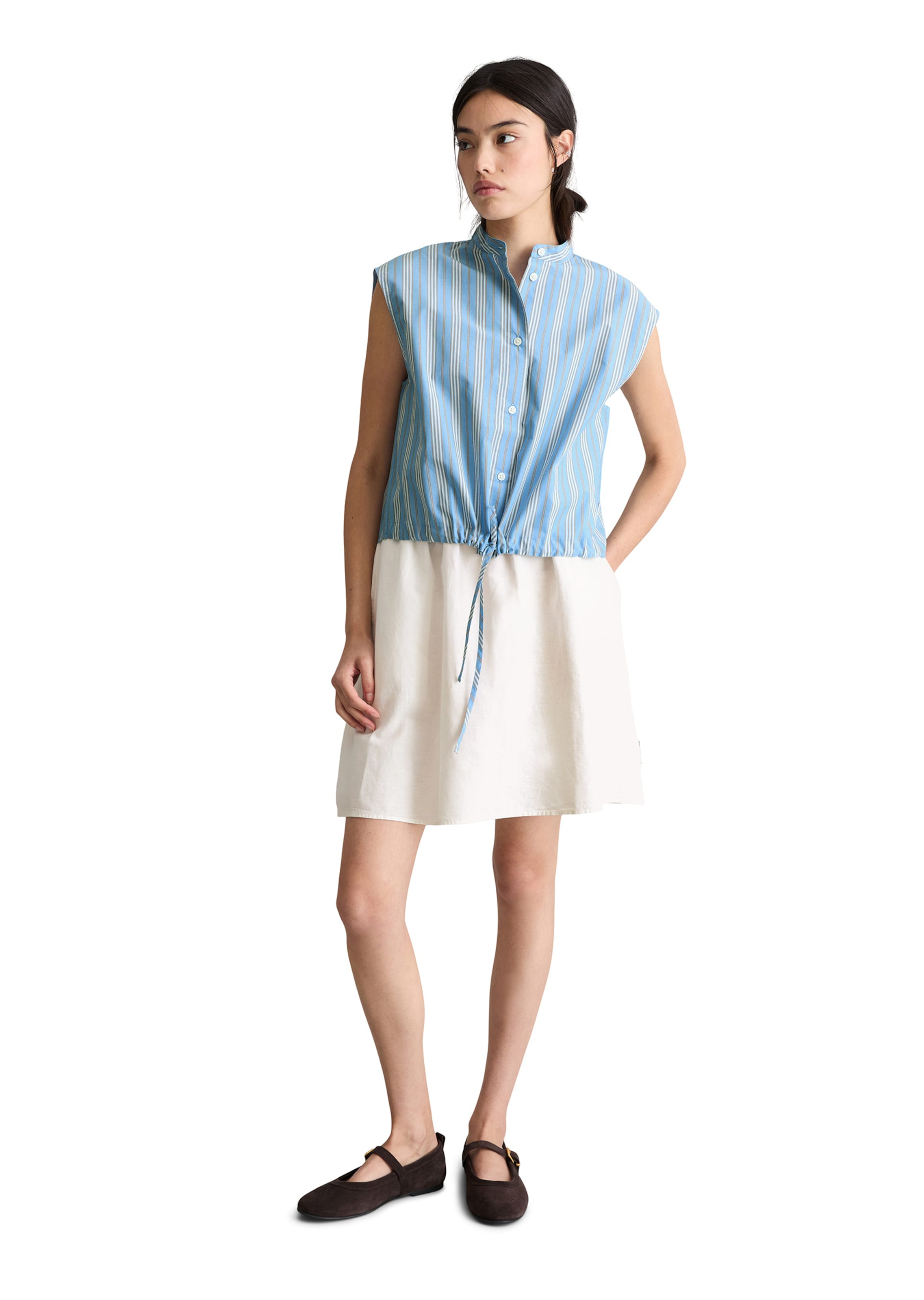 Marc O'Polo DENIM Bluse in Blau