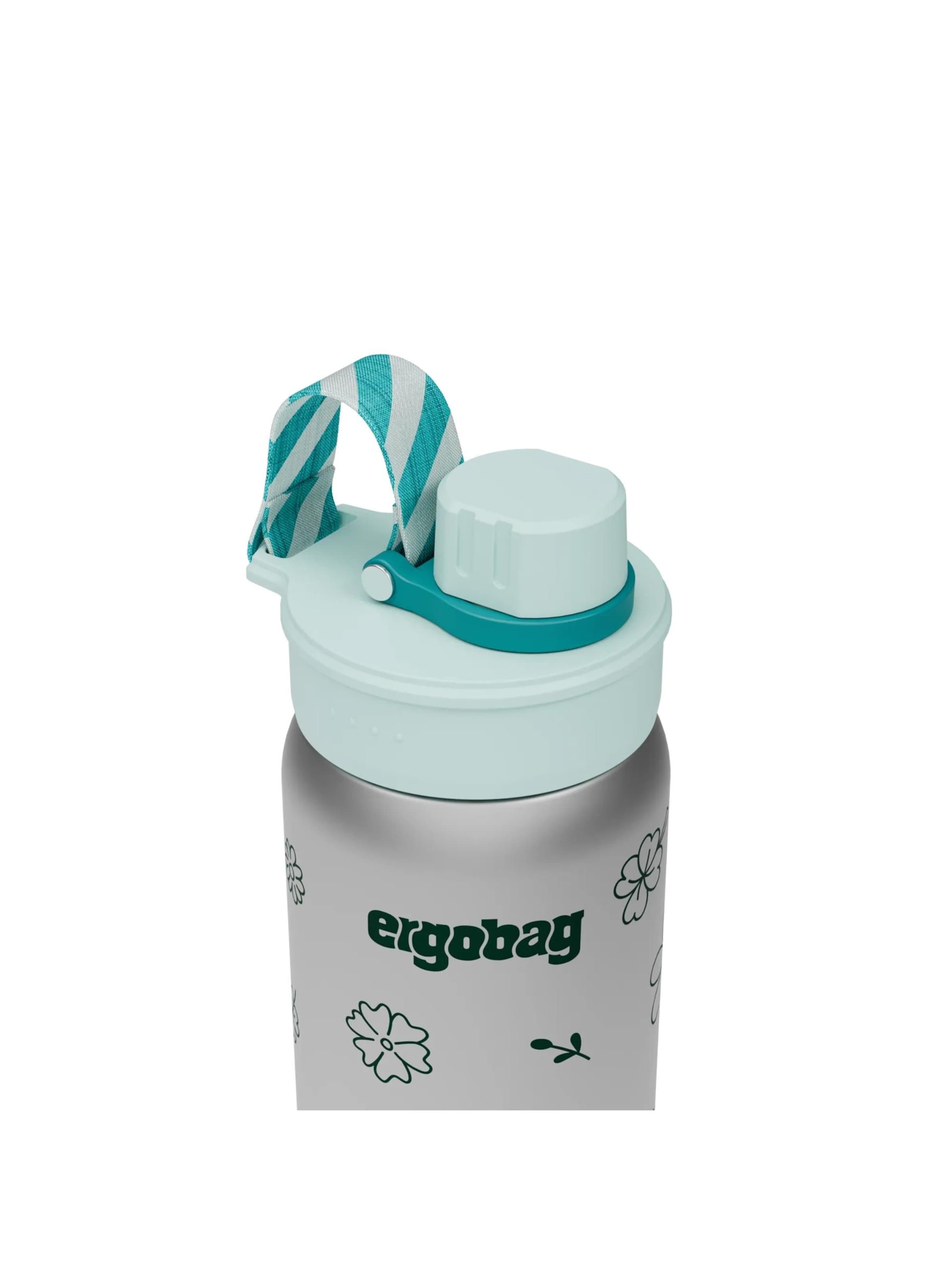 ergobag Drinking Bottle 'Trinkflasche Edelstahl Trinkflasche' in Green
