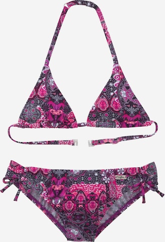 BUFFALO Trójkąt Bikini w kolorze różowy: przód