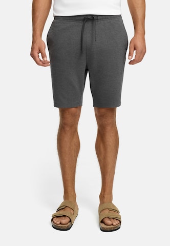 INDICODE JEANS Regular Chino 'INCowell' in Grijs: voorkant